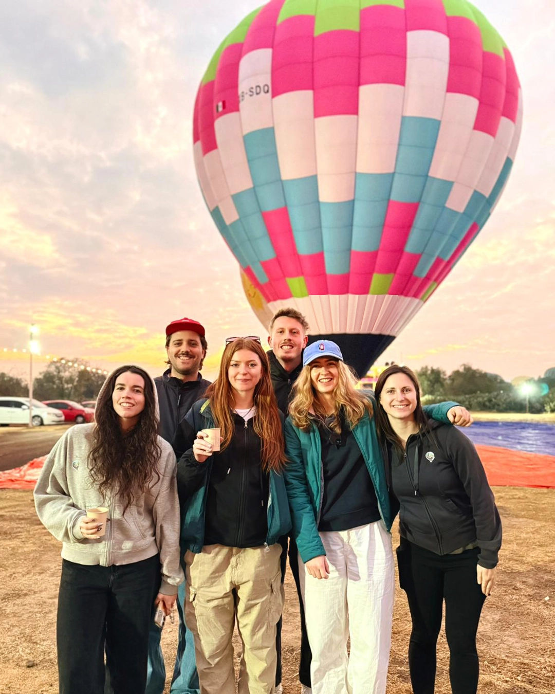Hot Air Balloon Ride in Teotihuacan